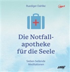 R&uuml;diger Dahlke, R&uuml;diger Dahlke, Unite Soft Media Verlag GmbH, United Soft Media Verlag GmbH, United Soft Media Verlag GmbH - Die Notfallapotheke f&uuml;r die Seele, 1 MP3-CD (Audiolibro)