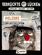 Jule Ambach, Michael Dietrich, Loewe Kreativ, Lernen und R&auml;tseln, Loewe Kreativ, Loewe Lernen und R&auml;tseln - Verr&uuml;ckte L&uuml;cken - Total pelzige Tiergeschichten