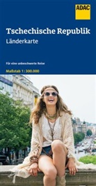 ADAC L&auml;nderkarte Tschechische Republik 1:300.000