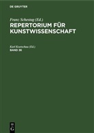 Huner Janitschek, Hunert Janitschek, Karl Koetschau, Franz Schestag, Henry Thode u a - Repertorium f&uuml;r Kunstwissenschaft - Band 36: Repertorium f&uuml;r Kunstwissenschaft. Band 36