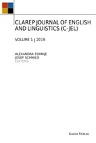 Alexandr Esimaje, Alexandra Esimaje, Schmied, Schmied, Josef Schmied - CLAREP JOURNAL OF ENGLISH AND LINGUISTICS (C-JEL)