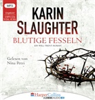 Karin Slaughter, Nina Petri - Blutige Fesseln, 3 Audio-CD, 3 MP3 (Hörbuch)