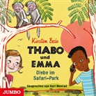 Kirsten Boie, Karl Menrad - Thabo und Emma - Diebe im Safari-Park, Audio-CD (Audio book)