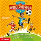Ocke Bandixen, Uve Teschner - Der Wunderst&uuml;rmer - Zwei Fu&szlig;ballstars sind besser als einer!, Audio-CD (Audio book)