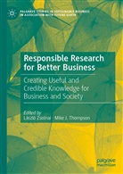 J Thompson, J Thompson, THOMPSON, Mike Thompson, Mike J. Thompson, Laszl Zsolnai... - Responsible Research for Better Business