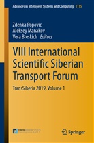 Vera Breskich, Alekse Manakov, Aleksey Manakov, Zdenka Popovic - VIII International Scientific Siberian Transport Forum