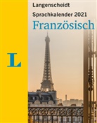 Langenscheidt Sprachkalender Franz&ouml;sisch 2021