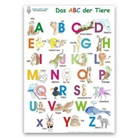 E&amp;Z-Verlag Gmbh - Das ABC der Tiere Lernposter DIN A3 laminiert