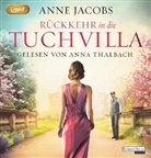 Anne Jacobs, Anna Thalbach - R&uuml;ckkehr in die Tuchvilla, 2 Audio-CD, 2 MP3 (Audio book)