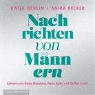 Katja Berlin, Anik Decker, Anika Decker, Urheber, Urheber1, Urheber2... - Nachrichten von M&auml;nnern, 3 Audio-CD (Audio book)