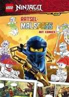 Ameet Verlag, Ameet Verlag - LEGO Ninjago - R&auml;tselmalspa&szlig; mit Comics