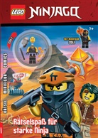Ameet Verlag, Ameet Verlag - LEGO Ninjago - R&auml;tselspa&szlig; f&uuml;r starke Ninja, m. Minifigur Cole