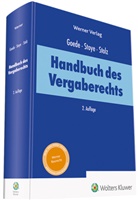 Matthias Goede, Bernhard Stolz, J&ouml;r Stoye, J&ouml;rg Stoye, J&ouml;r Stoye (Dr.), J&ouml;rg Stoye (Dr.) - Handbuch des Vergaberechts