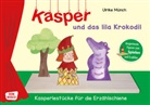 Ulrike M&uuml;nch, Anja Goossens - Kasper und das lila Krokodil. Erz&auml;hlschienen-Figurenset, m. 1 Beilage