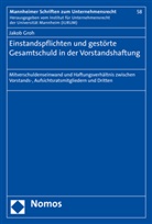 Jakob Groh - Einstandspflichten und gest&ouml;rte Gesamtschuld in der Vorstandshaftung