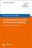 Sebastian Graf von Kielmansegg, Sebastian von Kielmansegg, Heik Krieger, Heike Krieger, Stefan Sohm, Sebastian Graf von Kielmansegg - Die Wiederkehr der Landes- und B&uuml;ndnisverteidigung