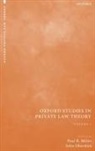 Paul B (Associate Dean of International an Miller, Paul B (Professor of Law Miller, Miller, Oberdiek, Paul B Miller, Paul B. Miller... - Oxford Studies in Private Law Theory: Volume I