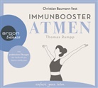 Dr. med. Thomas Rampp, Thomas Rampp, Thomas (Dr. med.) Rampp, Christian Baumann - Immunbooster Atmen, 1 Audio-CD (Hörbuch)