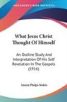 Anson Phelps Stokes - What Jesus Christ Thought Of Himself