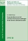 Urs Vrijhof-Droese - Corporate Governance bei externen Verm&ouml;gensverwaltungen in der Schweiz und Liechtenstein