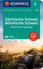Bernhard Pollmann - KOMPASS Wanderf&uuml;hrer S&auml;chsische Schweiz, B&ouml;hmische Schweiz, Elbsandsteingebirge, 60 Touren mit Extra-Tourenkarte