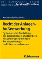 Schlotterbeck, Karlheinz Schlotterbeck - Recht der Anlagen-Außenwerbung