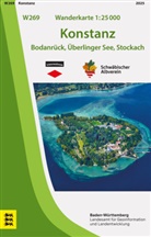 Lg, LGL - W269 Wanderkarte 1:25 000 Konstanz