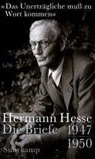 Hermann Hesse, Volke Michels, Volker Michels - &raquo;Das Unertr&auml;gliche mu&szlig; zu Wort kommen&laquo;