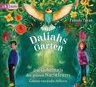 Fabiola Turan, Jodie Ahlborn - Daliahs Garten - Das Geheimnis des gr&uuml;nen Nachtfeuers, 4 Audio-CD (Audiolibro)