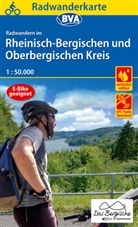 Bergisches Land GmbH 51789 Lin, BV BikeMedia GmbH, BVA BikeMedia GmbH, BVA BikeMedia GmbH, 51789 Lindlar Naturarena Bergisches Land GmbH - Radwanderkarte BVA Radwandern im Rheinisch-Bergischen und Oberbergischen Kreis 1:50.000, rei&szlig;- und wetterfest, GPS-Tracks Download