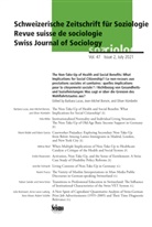 Schweizerische Gesellschaft f&uuml;r Soziologie - Schweizerische Zeitschrift f&uuml;r Soziologie