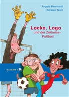 Angela Bernhardt, Karsten Teich, Karsten Teich - Locke, Logo und der Zeitreise-Fu&szlig;ball