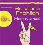 Susanne Fr&ouml;hlich, Susanne Fr&ouml;hlich - Heimvorteil, 1 Audio-CD, 1 MP3 (Audio book)