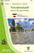Lg, LGL - W235 Wanderkarte 1:25 000 Freudenstadt