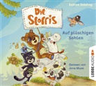 Sabine St&auml;ding, Jona Mues, Nadine Reitz - Die Stoffis - Auf pl&uuml;schigen Sohlen, 2 Audio-CD (Audio book)