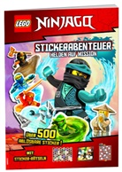 LEGO&reg; NINJAGO&reg; - Stickerabenteuer - Helden auf Mission