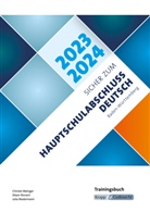 Julia Biedermann, Christe Metzger, Christel Metzger, Eileen Rinnert - Sicher zum Hauptschulabschluss Deutsch Baden-W&uuml;rttemberg 2023 und 2024, m. 1 Online-Zugang