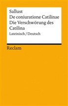 Gaius Sallustius Crispus, Gaius Sallustius Crispus, Sallust, Michael Mohr, Michae Mohr, Michael Mohr - De coniuratione Catilinae / Die Verschw&ouml;rung des Catilina. Lateinisch/Deutsch