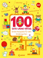 Loewe Lernen und R&auml;tseln, Loewe Lernen und R&auml;tseln - 100 Gute-Laune-R&auml;tsel - Erste Malspiele f&uuml;r den Kindergarten