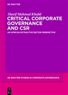Sharif Mahmud Khalid - Critical Corporate Governance and CSR