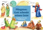 Petra Lefin - Pfingsten: Gott schenkt seinen Geist. Erz&auml;hlschienen-Figurenset