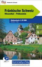 Hallwag K&uuml;mmerly+Frey AG, Hallwag K&uuml;mmerly+Frey AG - K&uuml;mmerly+Frey Outdoorkarte Deutschland 37 Fr&auml;nkische Schweiz 1:35.000