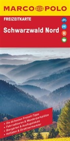 Marco Polo Verlag, MAIRDUMONT GmbH &amp; Co KG, MAIRDUMONT GmbH &amp; Co. KG - MARCO POLO Freizeitkarte 38 Schwarzwald Nord 1:100.000