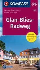 KOMPASS-Karten GmbH, KOMPASS-Karten GmbH - KOMPASS Fahrrad-Tourenkarte Glan-Blies-Radweg 1:50.000