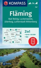 KOMPASS-Karten GmbH, KOMPASS-Karten GmbH - KOMPASS Wanderkarte Fl&auml;ming 747