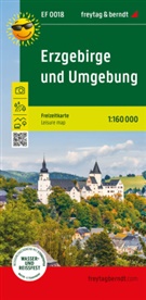 freytag &amp; berndt, freytag &amp;amp; berndt, freytag &amp; berndt, freytag &amp;amp; berndt, Freytag-Berndt und Artaria KG, Freytag-Berndt und Artaria KG - Erzgebirge und Umgebung, Freizeitkarte 1:160.000, freytag & berndt