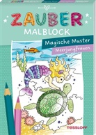 Corina Beurenmeister, Corina Beurenmeister - Zaubermalblock. Magische Muster. Meerjungfrauen