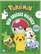 Pok&eacute;mon Activity-Buch: Mein gro&szlig;es Malbuch
