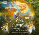 Gesa Schwartz, Julia Nachtmann - Ella L&ouml;wenstein - Ein Wald der W&uuml;nsche, 2 Audio-CD (Audio book)