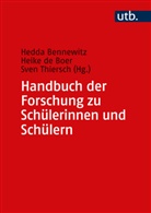 Hedda Bennewitz, Heike de Boer, Heike de Boer (Prof. Dr.), Sven Thiersch, Thiersch (Prof. Dr. ) - Handbuch der Forschung zu Sch&uuml;lerinnen und Sch&uuml;lern